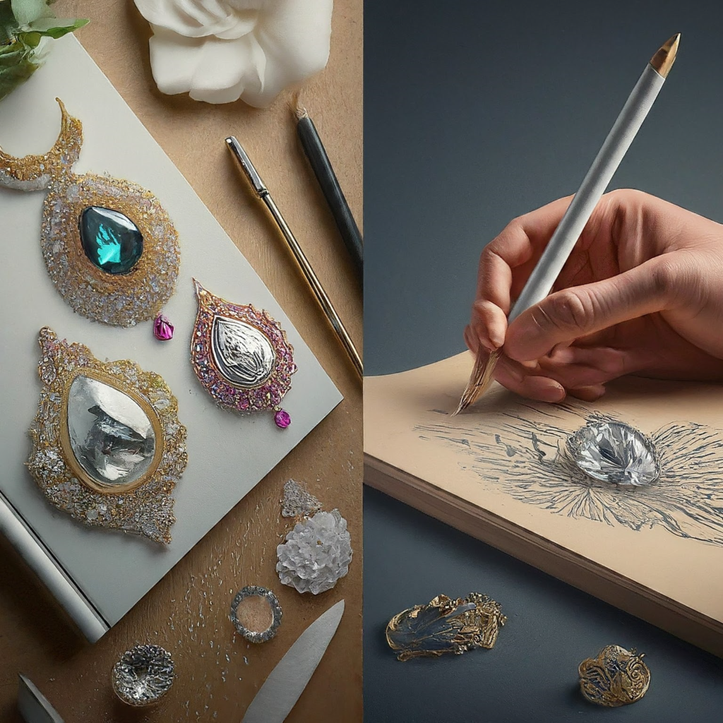 diamond jewellery designing