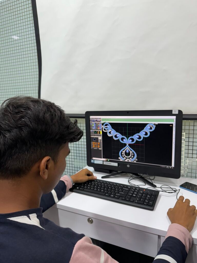 Jewelry designing course,
